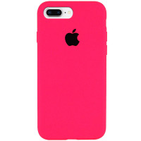 Силіконовий чохол Silicone Case Full Protective (AA) для Apple iPhone 7 plus / 8 plus (5.5) - Рожевий / Barbie pink