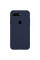 Силіконовий чохол Silicone Case Full Protective (AA) для Apple iPhone 7 plus / 8 plus (5.5) - Темно-синій / Midnight blue - фото