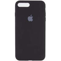 Силіконовий чохол Silicone Case Full Protective (AA) для Apple iPhone 7 plus / 8 plus (5.5) - Чорний / Black