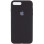 Силіконовий чохол Silicone Case Full Protective (AA) для Apple iPhone 7 plus / 8 plus (5.5) - Чорний / Black