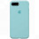 Силіконовий чохол Silicone Case Full Protective (AA) для Apple iPhone 7 plus / 8 plus (5.5) - Бірюзовий / Turquoise