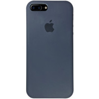 Силіконовий чохол Silicone Case Full Protective (AA) для Apple iPhone 7 plus / 8 plus (5.5) - Сірий / Dark Gray