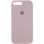 Силіконовий чохол Silicone Case Full Protective (AA) для Apple iPhone 7 plus / 8 plus (5.5) - Сірий / Lavender