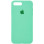 Силіконовий чохол Silicone Case Full Protective (AA) для Apple iPhone 7 plus / 8 plus (5.5) - Зелений / Spearmint