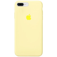 Силіконовий чохол Silicone Case Full Protective (AA) для Apple iPhone 7 plus / 8 plus (5.5) - Жовтий / Mellow Yellow