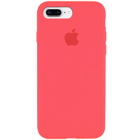 Силіконовий чохол Silicone Case Full Protective (AA) для Apple iPhone 7 plus / 8 plus (5.5) - Кавуновий / Watermelon red