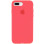 Силіконовий чохол Silicone Case Full Protective (AA) для Apple iPhone 7 plus / 8 plus (5.5) - Кавуновий / Watermelon red
