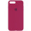 Силіконовий чохол Silicone Case Full Protective (AA) для Apple iPhone 7 plus / 8 plus (5.5) - Червоний / Rose Red