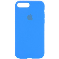 Силіконовий чохол Silicone Case Full Protective (AA) для Apple iPhone 7 plus / 8 plus (5.5) - Блакитний / Blue