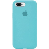 Силіконовий чохол Silicone Case Full Protective (AA) для Apple iPhone 7 plus / 8 plus (5.5) - Бірюзовий / Marine Green