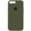 Силіконовий чохол Silicone Case Full Protective (AA) для Apple iPhone 7 plus / 8 plus (5.5) - Зелений / Dark Olive