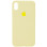 Силіконовий чохол Silicone Case Full Protective (AA) для Apple iPhone X / XS (5.8) - Жовтий / Mellow Yellow