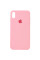 Силіконовий чохол Silicone Case Full Protective (AA) для Apple iPhone X / XS (5.8) - Рожевий / Pink - фото