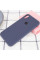 Силіконовий чохол Silicone Case Full Protective (AA) для Apple iPhone X / XS (5.8) - Темно-синій / Midnight blue - фото