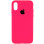 Силіконовий чохол Silicone Case Full Protective (AA) для Apple iPhone X / XS (5.8) - Рожевий / Barbie pink