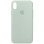 Силіконовий чохол Silicone Case Full Protective (AA) для Apple iPhone X / XS (5.8) - Бірюзовий / Beryl