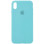 Силіконовий чохол Silicone Case Full Protective (AA) для Apple iPhone XR (6.1) - Бірюзовий / Marine Green