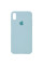 Силіконовий чохол Silicone Case Full Protective (AA) для Apple iPhone XR (6.1) - Бірюзовий / Turquoise - фото