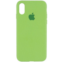 Силіконовий чохол Silicone Case Full Protective (AA) для Apple iPhone XR (6.1) - М'ятний / Mint