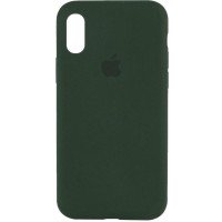 Силіконовий чохол Silicone Case Full Protective (AA) для Apple iPhone XR (6.1) - Зелений / Cyprus Green