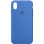 Силіконовий чохол Silicone Case Full Protective (AA) для Apple iPhone XR (6.1) - Синій / Capri Blue