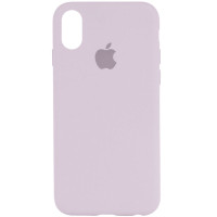 Силіконовий чохол Silicone Case Full Protective (AA) для Apple iPhone XR (6.1) - Бузковий / Lilac