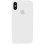 Силіконовий чохол Silicone Case Full Protective (AA) для Apple iPhone XS Max (6.5) - Білий / White
