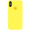 Силіконовий чохол Silicone Case Full Protective (AA) для Apple iPhone XS Max (6.5) - Жовтий / Yellow