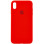 Силіконовий чохол Silicone Case Full Protective (AA) для Apple iPhone XS Max (6.5) - Червоний / Red