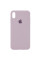 Силіконовий чохол Silicone Case Full Protective (AA) для Apple iPhone XS Max (6.5) - Сірий / Lavender - фото