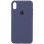 Силіконовий чохол Silicone Case Full Protective (AA) для Apple iPhone XS Max (6.5) - Темно-синій / Midnight blue