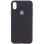 Силіконовий чохол Silicone Case Full Protective (AA) для Apple iPhone XS Max (6.5) - Чорний / Black