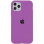 Силіконовий чохол Silicone Case Full Protective (AA) для Apple iPhone 11 Pro (5.8) - Фіолетовий / Grape