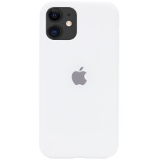 Силіконовий чохол Silicone Case Full Protective (AA) для Apple iPhone 11 (6.1) - Білий / White