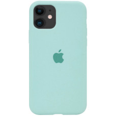 Силіконовий чохол Silicone Case Full Protective (AA) для Apple iPhone 11 (6.1) - Бірюзовий / Turquoise