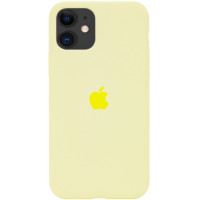 Силіконовий чохол Silicone Case Full Protective (AA) для Apple iPhone 11 (6.1) - Жовтий / Mellow Yellow