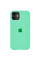 Силіконовий чохол Silicone Case Full Protective (AA) для Apple iPhone 11 (6.1) - Зелений / Spearmint - фото