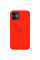 Силиконовый чехол Silicone Case Full Protective (AA) для Apple iPhone 11 (6.1) - Красный / Red - фото