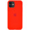 Силіконовий чохол Silicone Case Full Protective (AA) для Apple iPhone 11 (6.1) - Червоний / Red