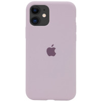 Силіконовий чохол Silicone Case Full Protective (AA) для Apple iPhone 11 (6.1) - Сірий / Lavender
