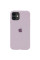 Силіконовий чохол Silicone Case Full Protective (AA) для Apple iPhone 11 (6.1) - Сірий / Lavender - фото
