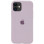 Силіконовий чохол Silicone Case Full Protective (AA) для Apple iPhone 11 (6.1) - Сірий / Lavender