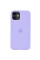 Силиконовый чехол Silicone Case Full Protective (AA) для Apple iPhone 11 (6.1) - Сиреневый / Dasheen - фото