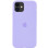 Силіконовий чохол Silicone Case Full Protective (AA) для Apple iPhone 11 (6.1) - Бузковий / Dasheen