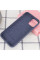 Силіконовий чохол Silicone Case Full Protective (AA) для Apple iPhone 11 (6.1) - Темно-синій / Midnight blue - фото