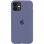 Силіконовий чохол Silicone Case Full Protective (AA) для Apple iPhone 11 (6.1) - Темно-синій / Midnight blue