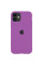 Силіконовий чохол Silicone Case Full Protective (AA) для Apple iPhone 11 (6.1) - Фіолетовий / Grape - фото