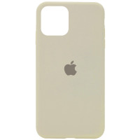 Силіконовий чохол Silicone Case Full Protective (AA) для Apple iPhone 11 (6.1) - Бежевий / Antique White