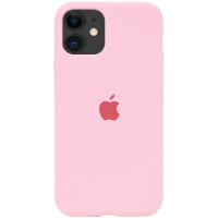 Силіконовий чохол Silicone Case Full Protective (AA) для Apple iPhone 11 (6.1) - Рожевий / Light pink