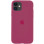 Силіконовий чохол Silicone Case Full Protective (AA) для Apple iPhone 11 (6.1) - Червоний / Rose Red